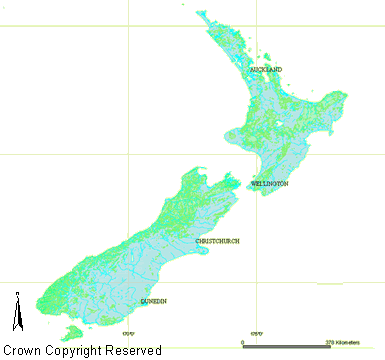 New Zealand Map