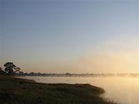 View over a lake