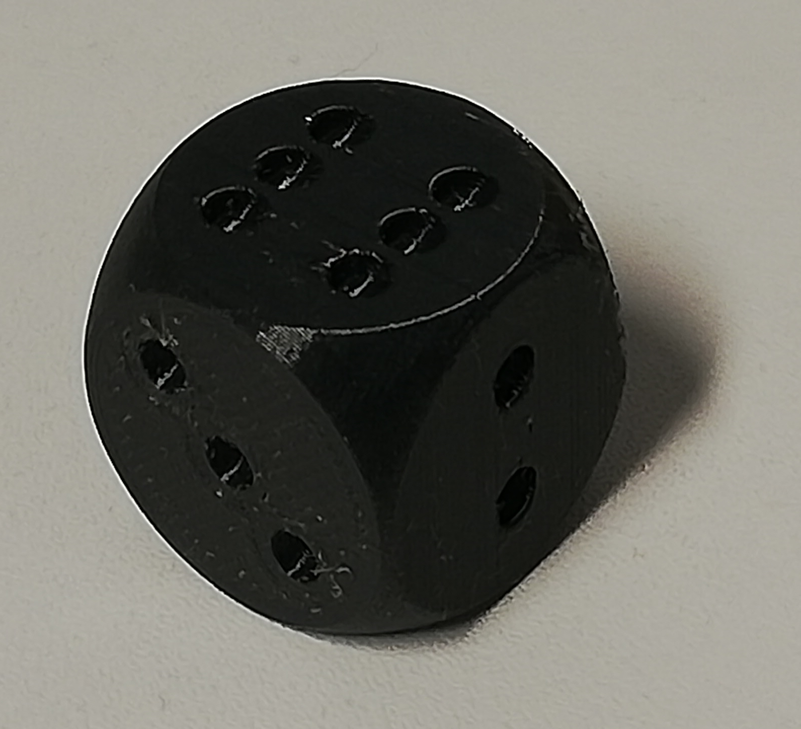 Dice printed