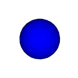 a coloured sphere