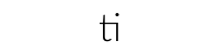 A ti ligature drawn in R using a subset of the Lato Light font