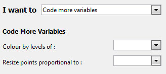 Code more variables