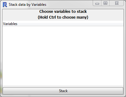 Stack variables